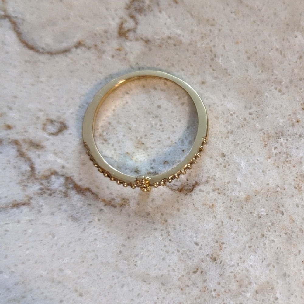 Sideways Cross Ring - Picture 2 of 3
